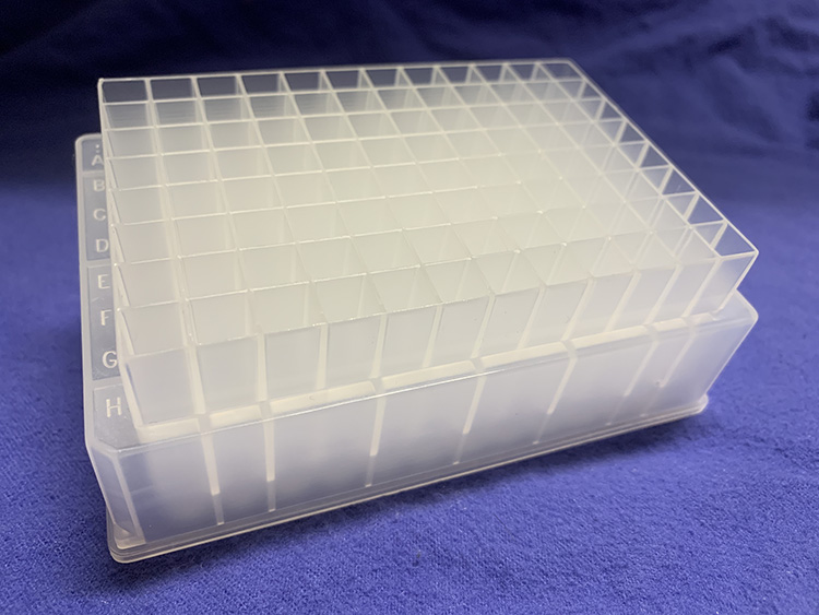 96 Well Microtiter plate for solid phase extraction