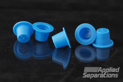 blue caps for solid phase extraction cartridges