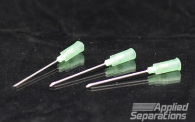 luer needles for solid phase extraction