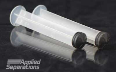 syringe plungers for solid phase extraction cartridges