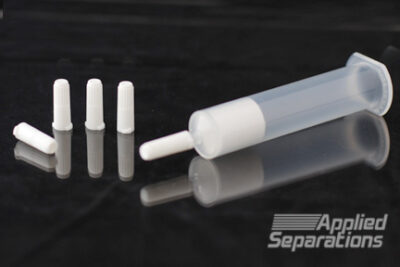White Luer End Caps for SPE Cartridges - Solid Phase Extraction